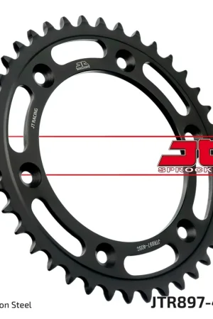 JT SPROCKETS - REAR STEEL SC 40T, 520 - Sprockets - SELF CLEANING Gecertificeerd